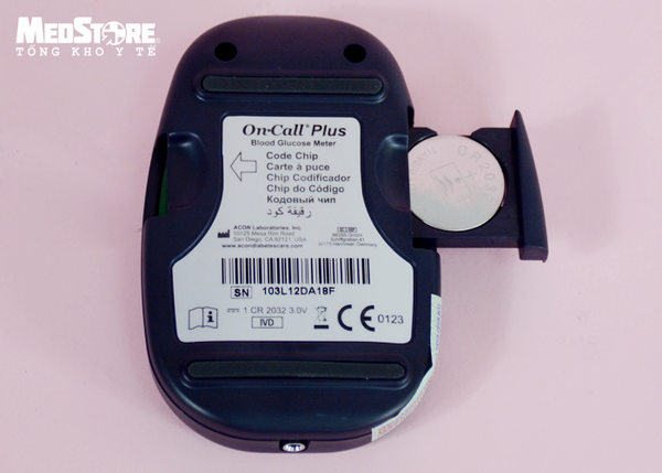 [TRỌN BỘ] Máy Đo Đường Huyết On-Call Plus (+ 25 Que, Kim, Cồn)