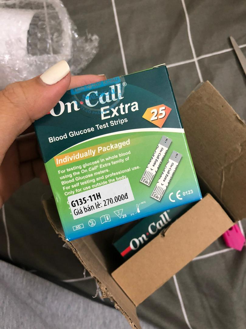 Que Thử Đường Huyết On-call Extra