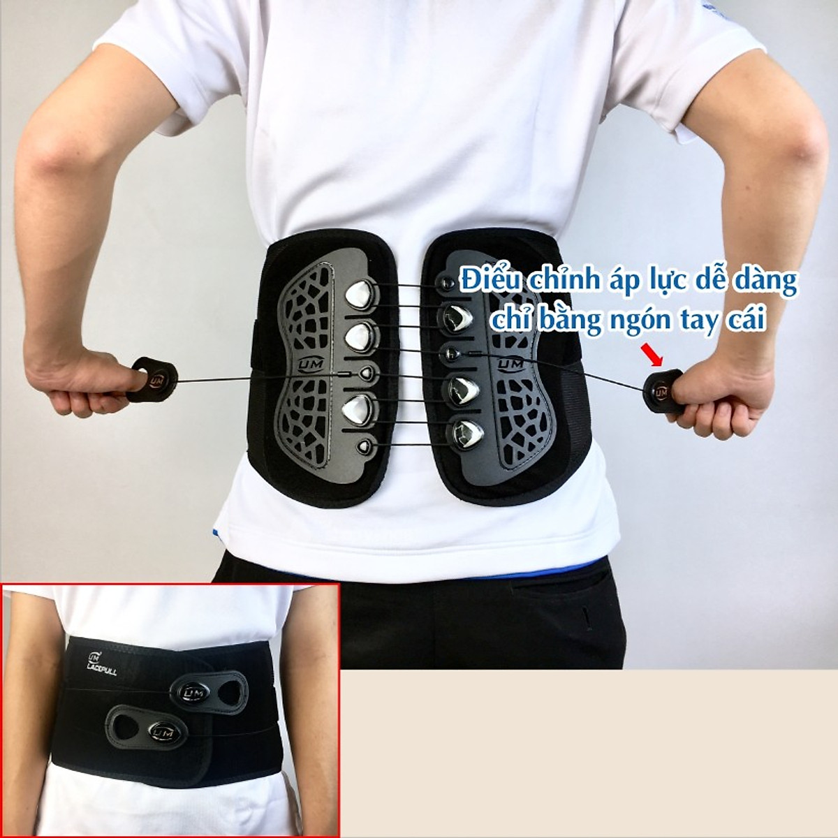 Đai Cột Sống Thắt Lưng United Medicare UM A23 (Có Dây Rút)