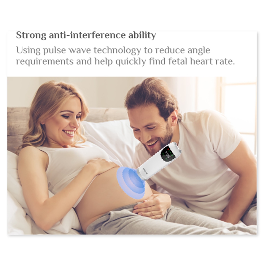 Máy Đo Tim Thai Cá Nhân Mini Jumper SHA10