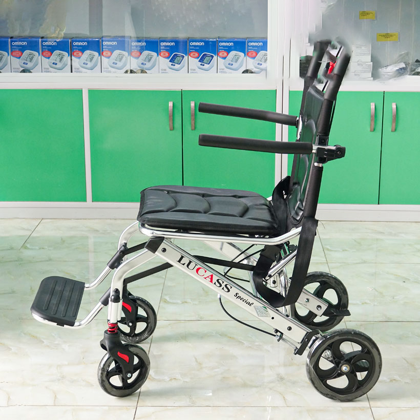 Xe Lăn Nhôm Du Lịch Bánh Nhỏ Lucass X-69 (X69)