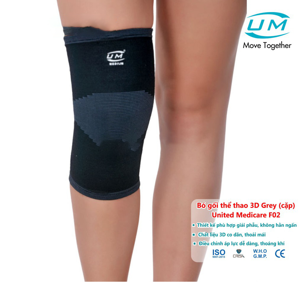 Băng Thun Đầu Gối Thể Thao United Medicare UM F02
