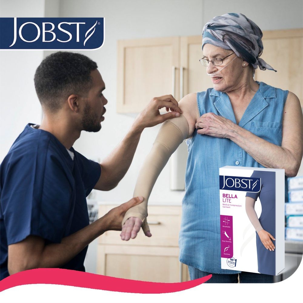 Vớ Y Khoa Tay Phù Bạch Huyết JOBST Bella Lite Combined (Cánh-Bàn Tay, Màu Da) (Hộp 1 Chiếc)