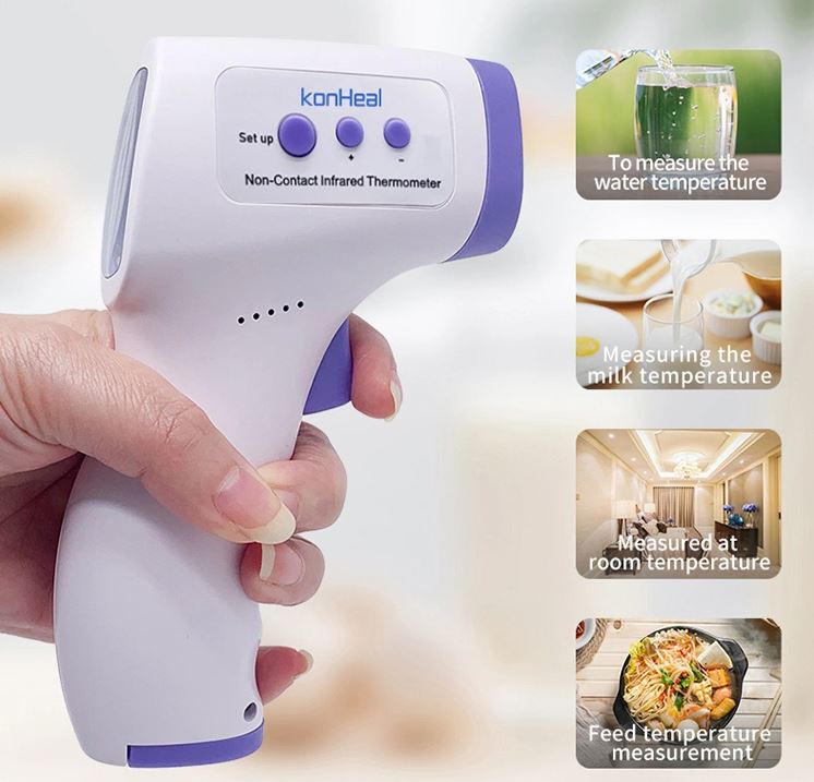 Nhiệt Kế Hồng Ngoại Đo Trán Konheal KH-01