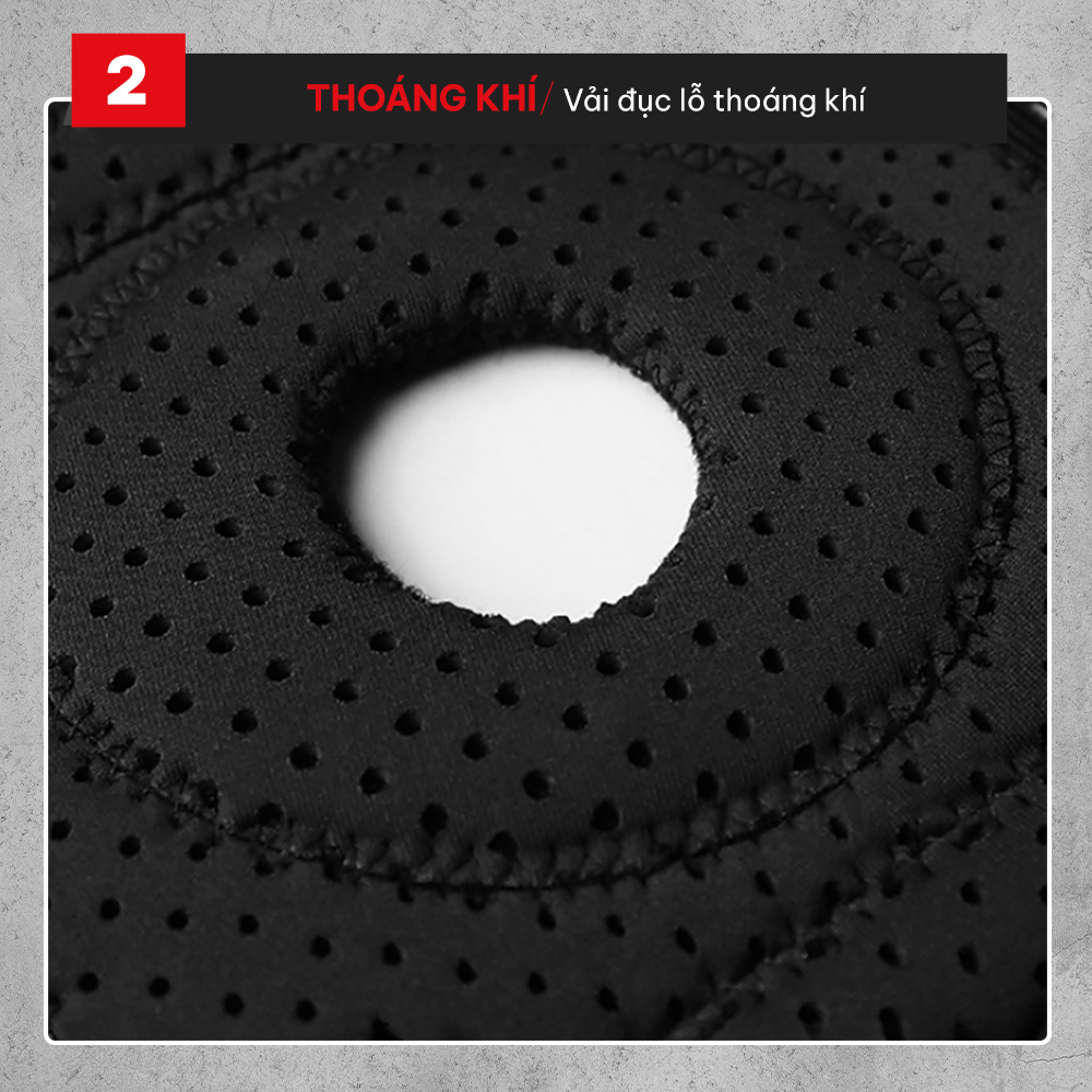 Băng Gối Thể Thao 3 Đai Dán GoodFit GF515K