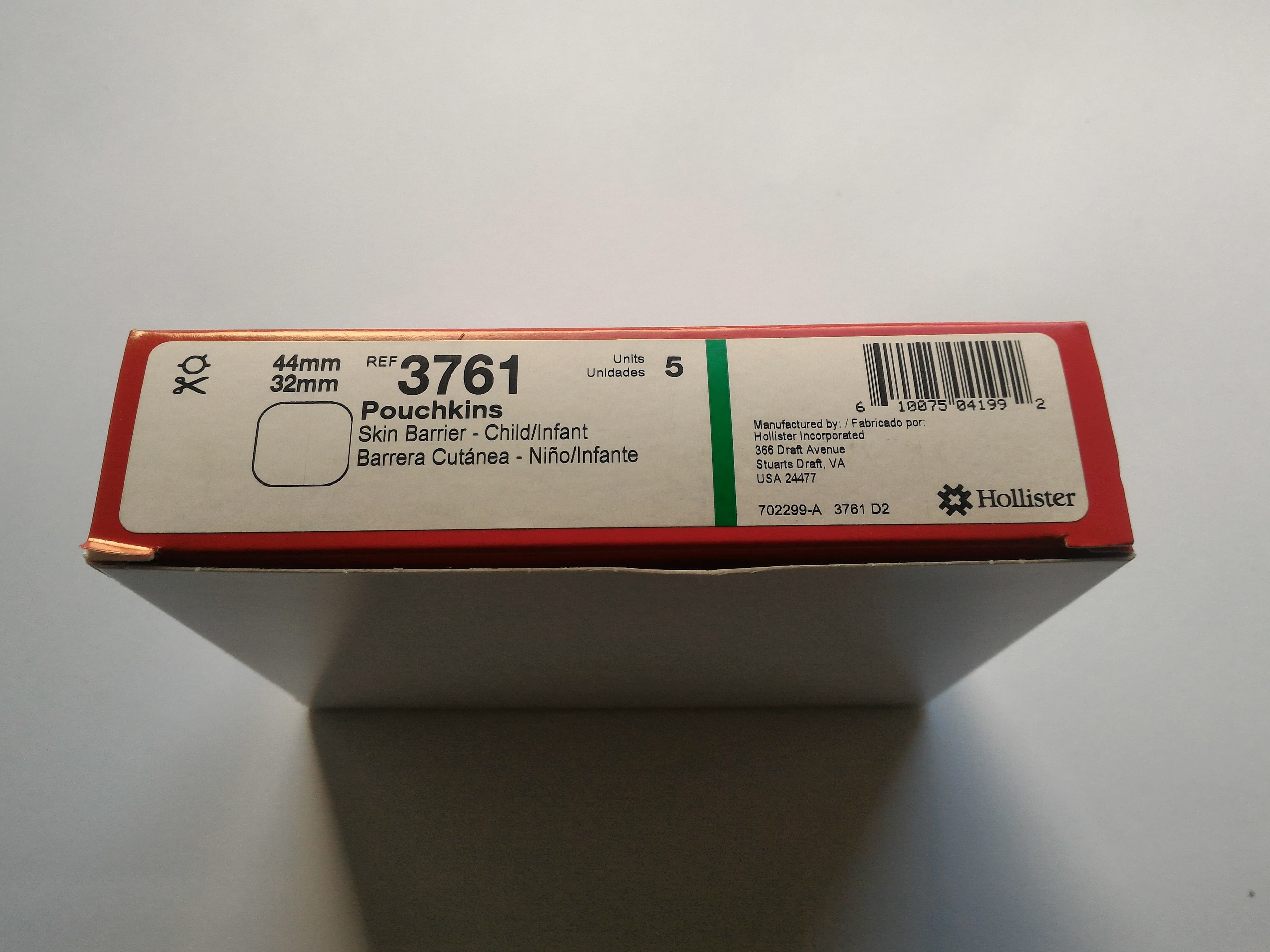 Đế Hậu Môn Nhân Tạo 2 Mảnh Trẻ Em Hollister 3761 (Đế Bằng)