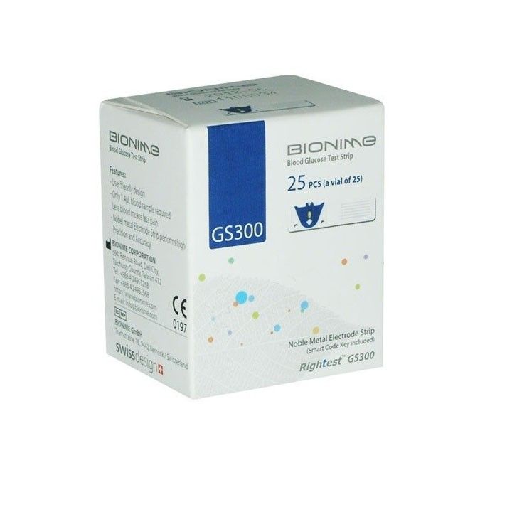 Que Thử Đường Huyết Biomime GS300 (GS-300) (Kèm Chip Code)