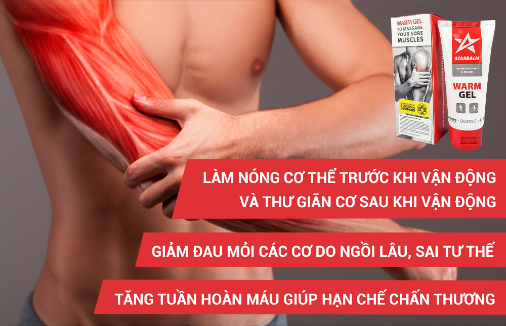 Gel Làm Nóng Starbalm Warm Gel (Hà Lan)