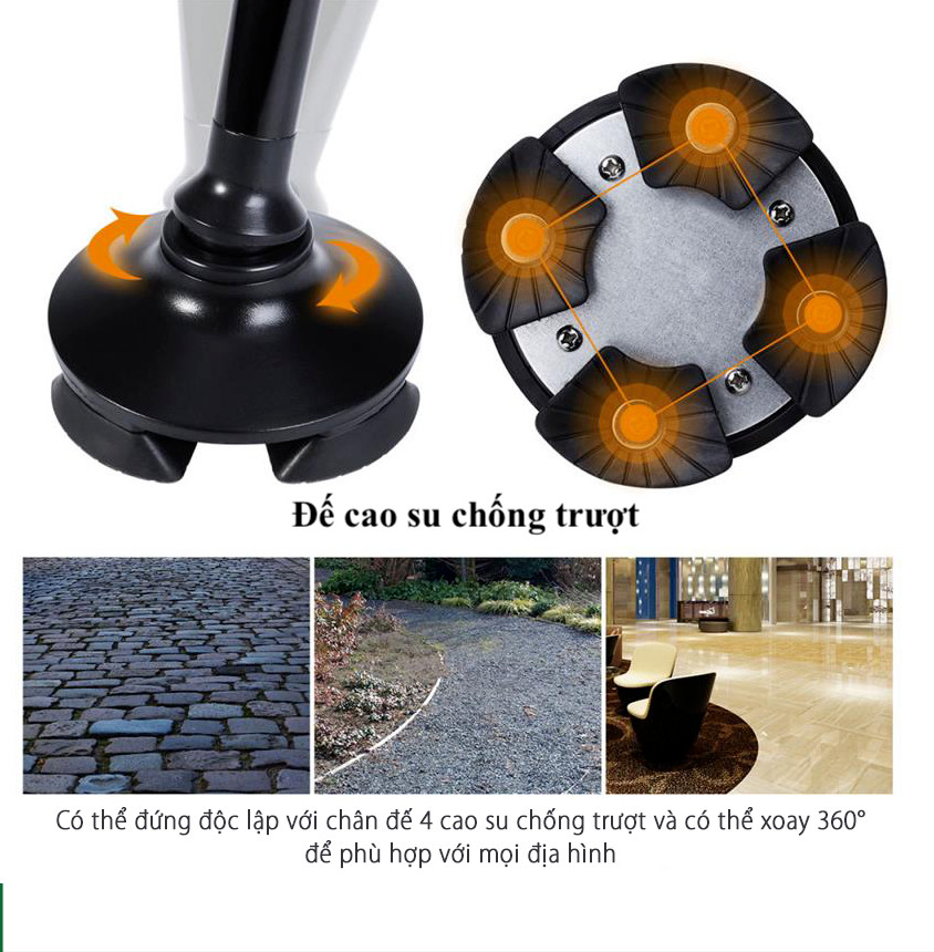 Gậy 1 Chân Thẳng (Batoong) Tự Đứng GBM-023