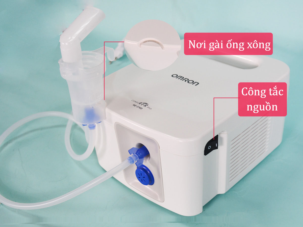 Máy Xông Khí Dung Mũi Họng Omron NE-C900 (C-900)