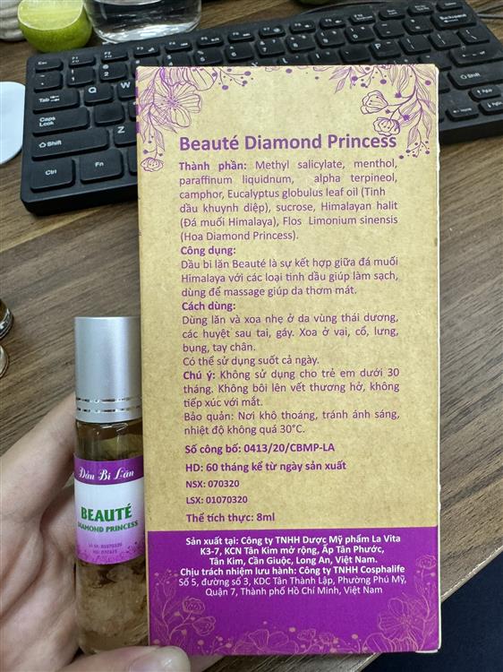 Dầu Bi Lăn Cosphalite (Nhiều Mùi Hương)