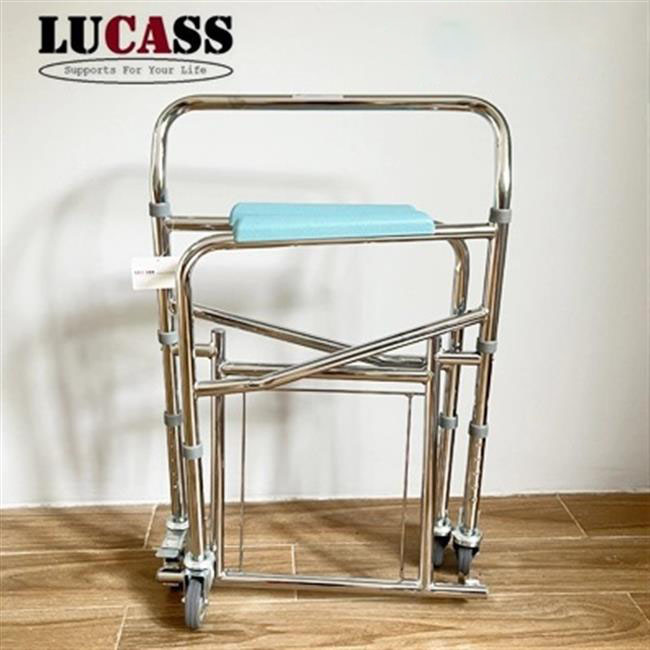 Ghế Bô Vệ Sinh Có Bánh Xe Lucass G-696 (G696)