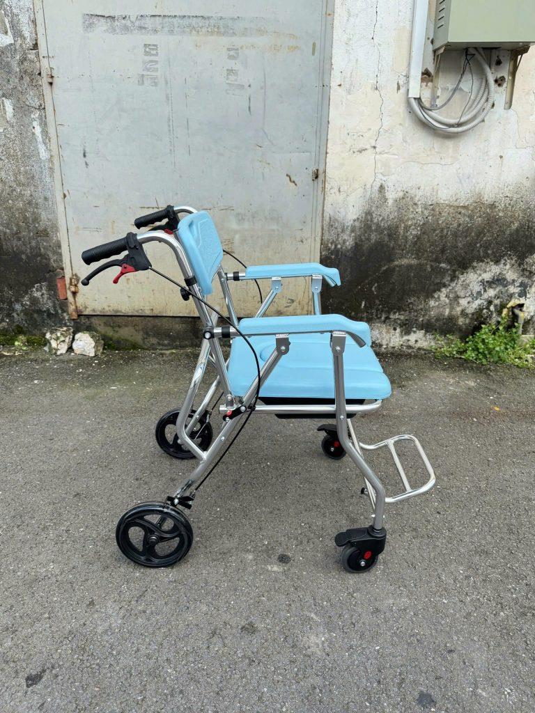 Ghế Bô Tắm Đa Năng Có Bánh Xe Nhôm Xếp Gọn Lucass GX-918