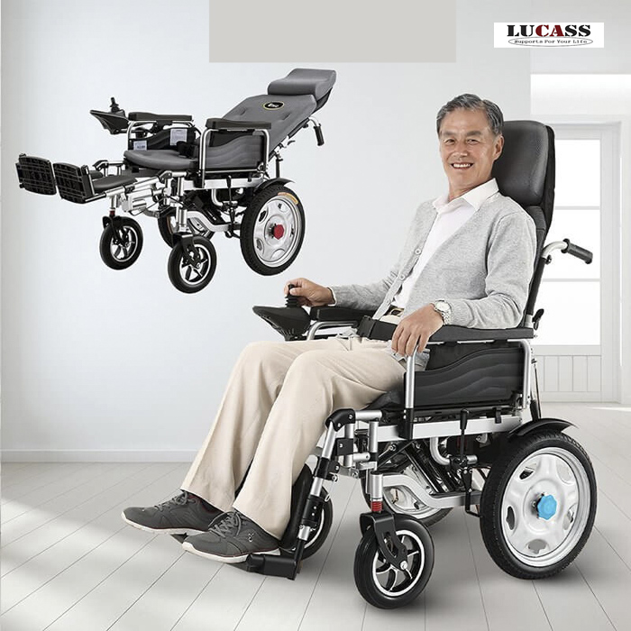 Xe Lăn Điện Có Thể Ngã Nằm Lucass JAZZ-S50