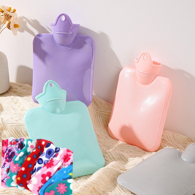 Túi Chườm Nóng Cao Su Nhập Khẩu Cao Cấp (Màu Ngẫu Nhiên)