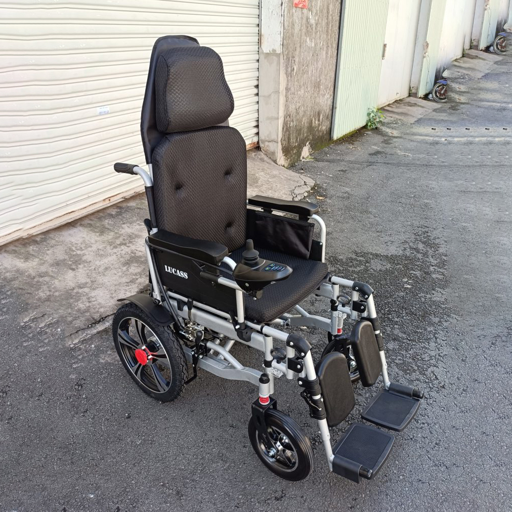 Xe Lăn Điện Có Thể Ngã Nằm Lucass XE-110LA