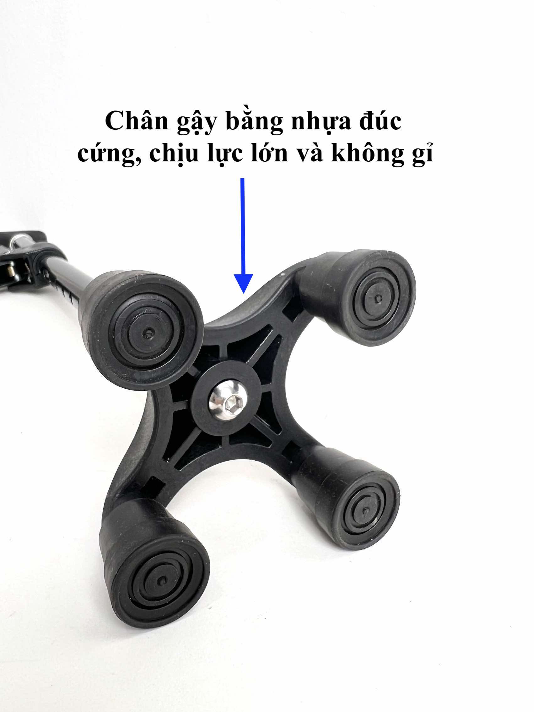 Gậy 1 Chân Thẳng (Batoong) Tự Đứng + Có Tay Vịn GBM-023