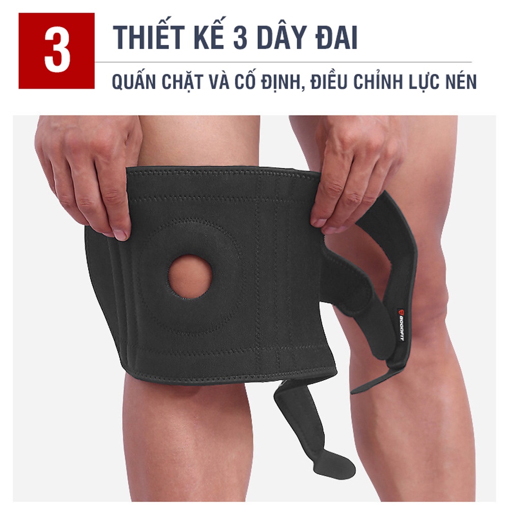 Đai Bảo Vệ Đầu Gối GoodFit GF522K