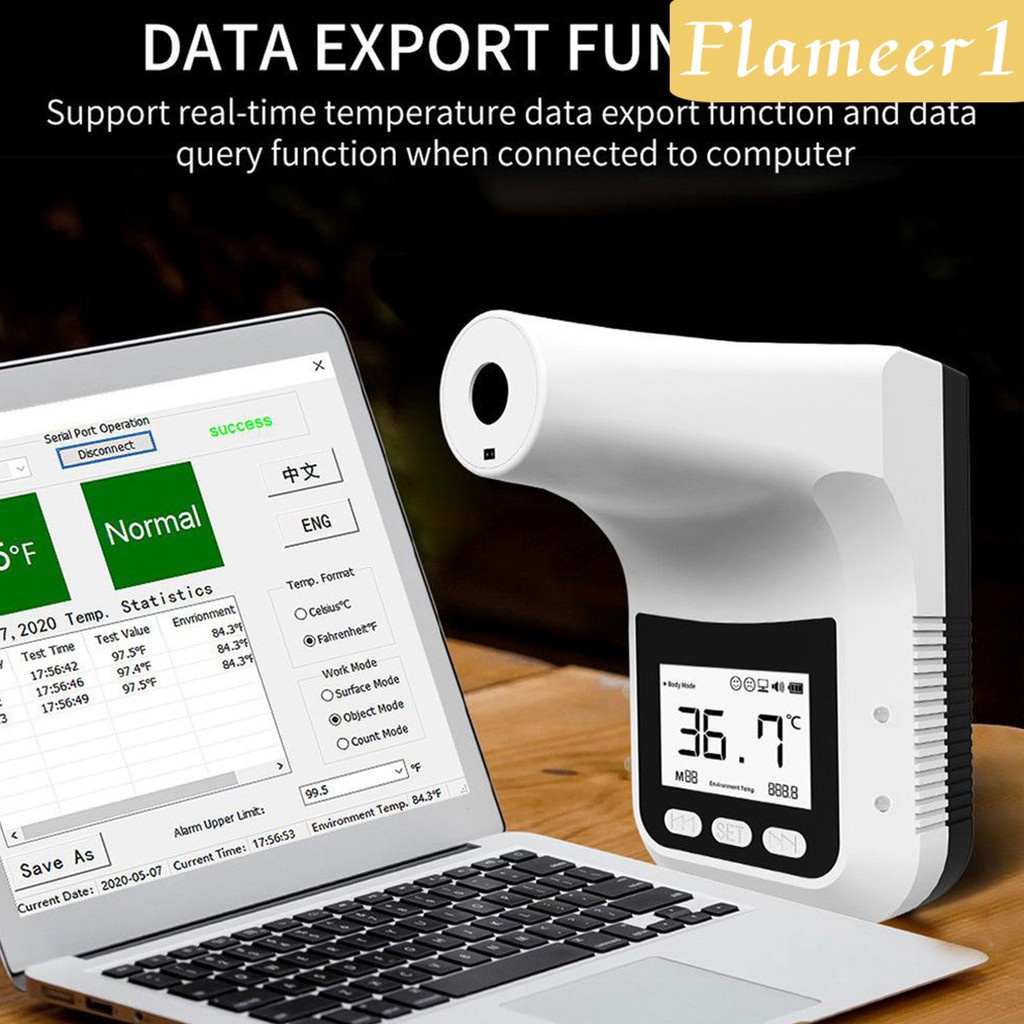 Nhiệt Kế Hồng Ngoại Gắn Tường K3 PRO (Hàng Xịn)