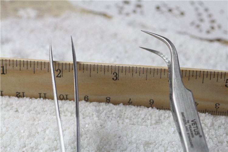 Nhíp Gắp Nối Mi Thép Không Gỉ VETUS TWEEZERS