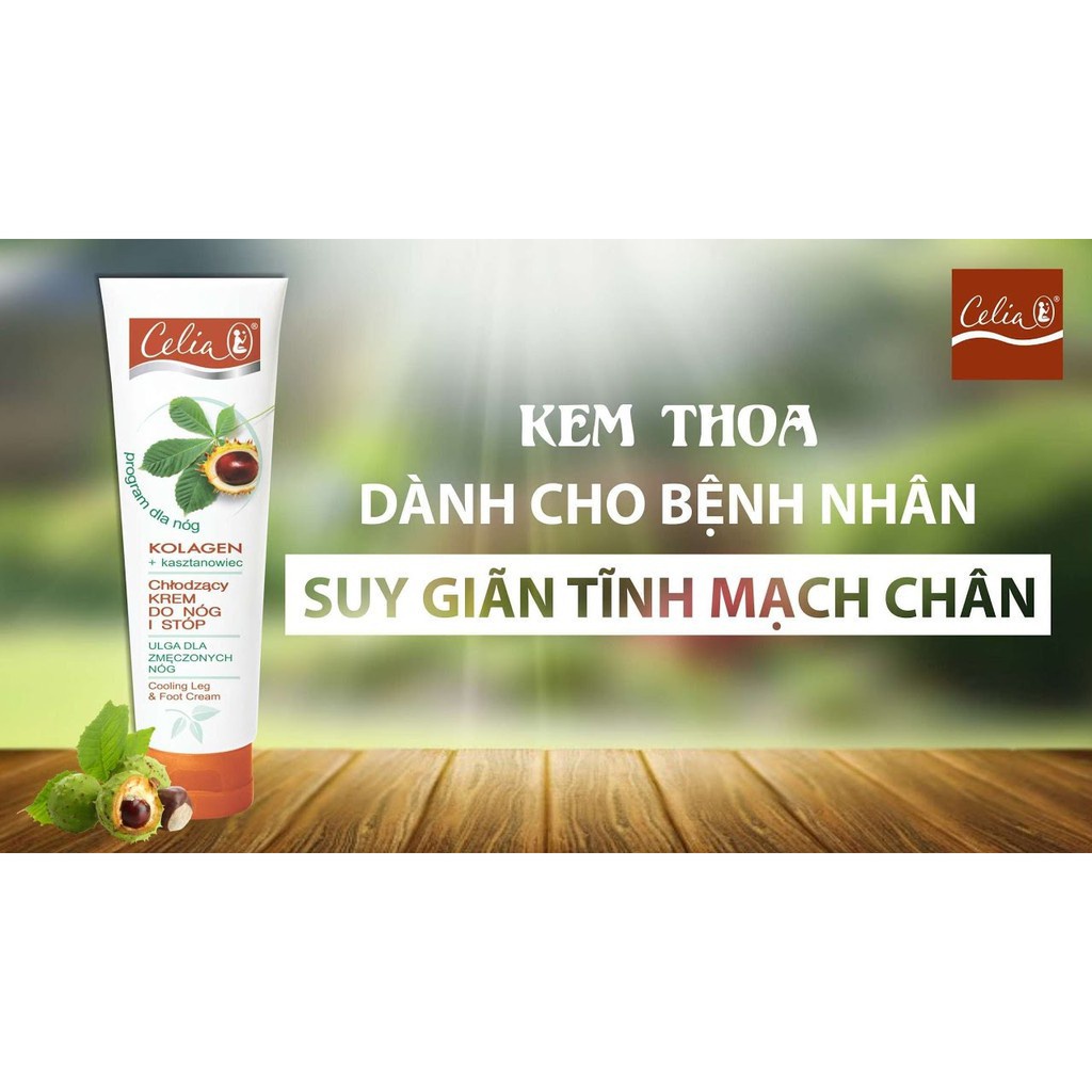 Kem Thoa Suy Giãn Tĩnh Mạch Celia