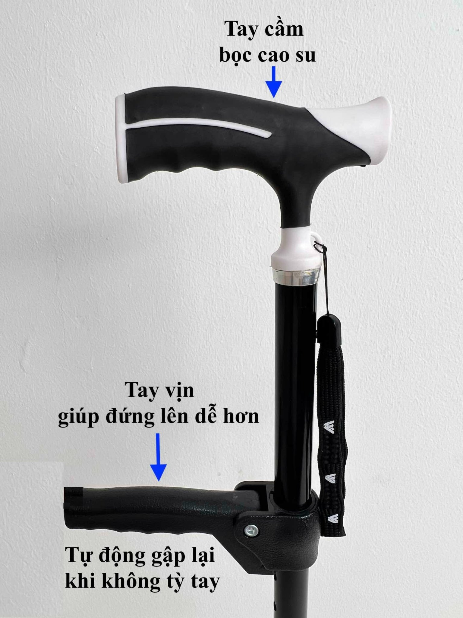 Gậy 1 Chân Thẳng (Batoong) Tự Đứng GBM-023