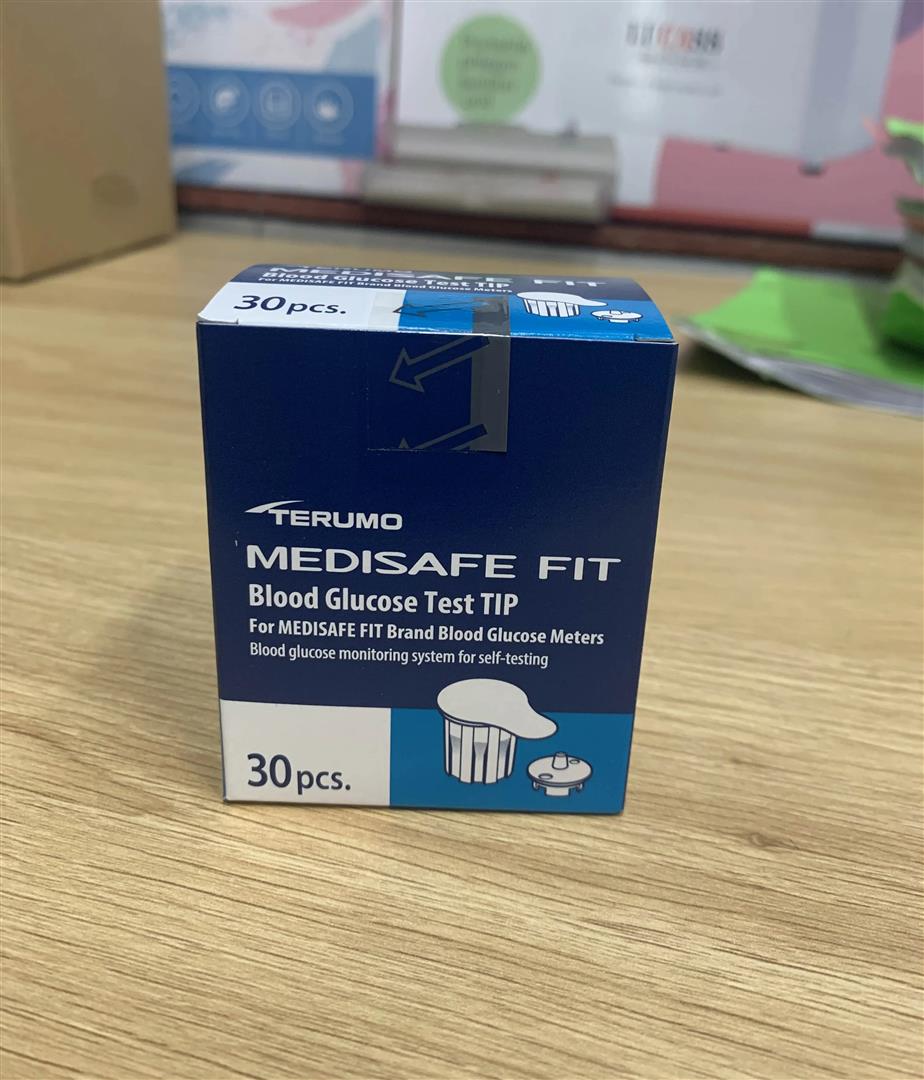 [COMBO 30 QUE + 30 KIM] Que Thử Đường Huyết Terumo Medisafe Fit