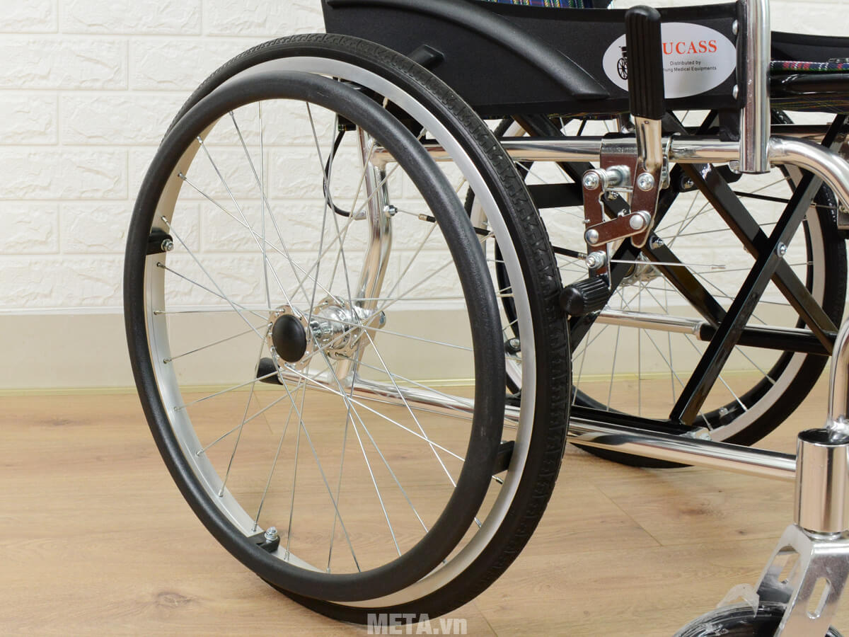 Xe Lăn Tay Du Lịch Khung Nhôm Siêu Nhẹ, Có Thắng Lucass X-63 (X63, X-63L, X-63A)