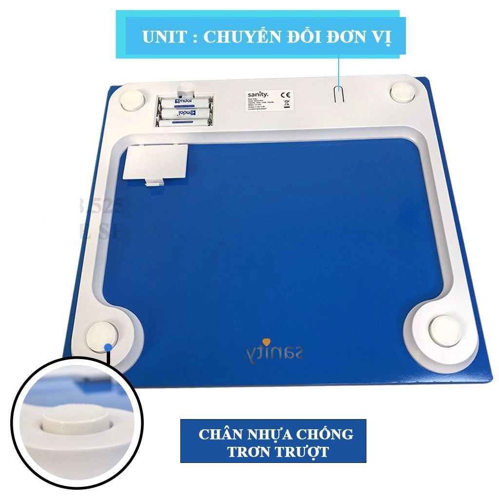 Cân Sức Khoẻ Điện Tử Sanity S6400.ENG 150 Kg