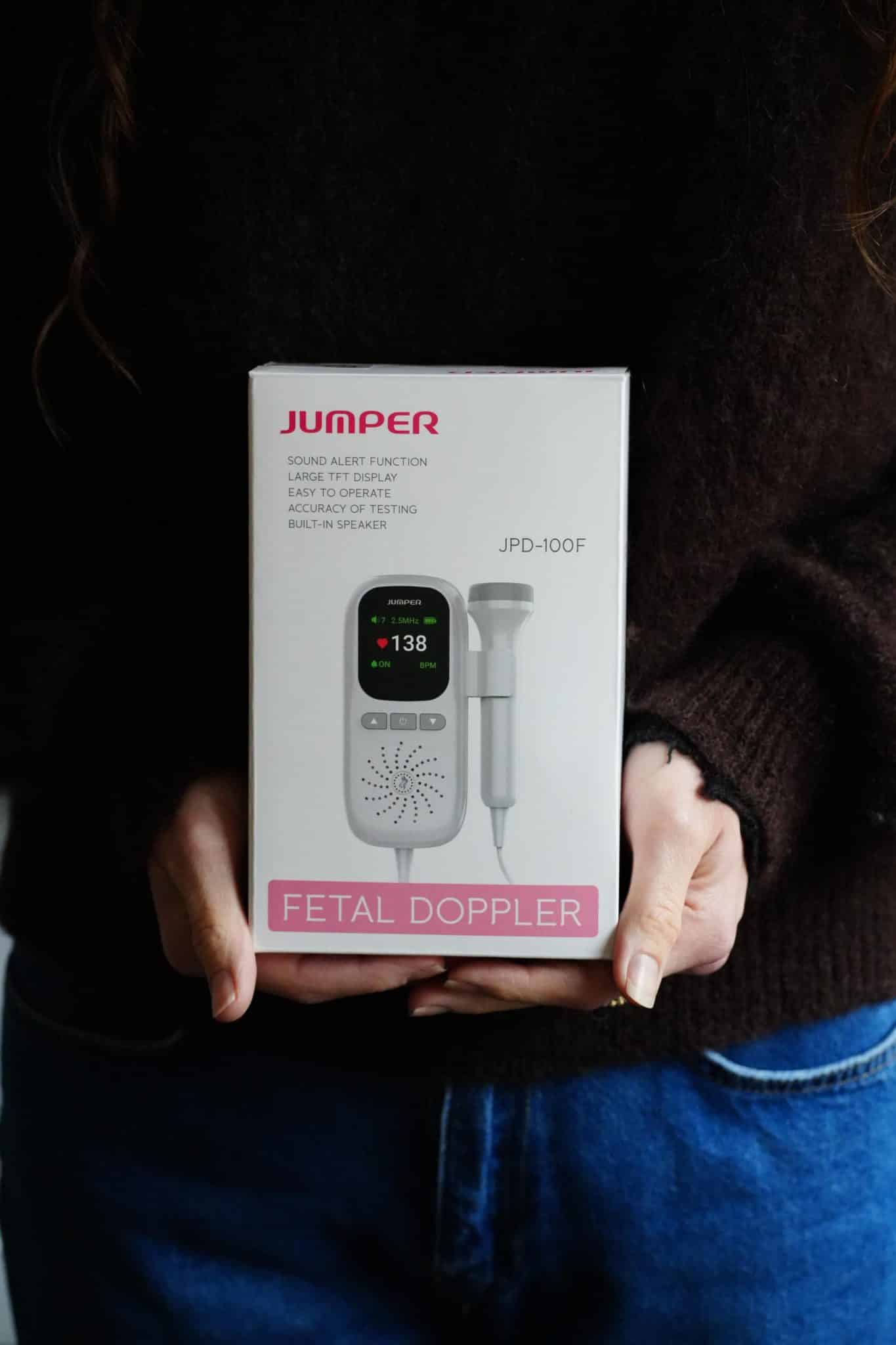 Máy Đo Tim Thai Cá Nhân Jumper JPD-100F