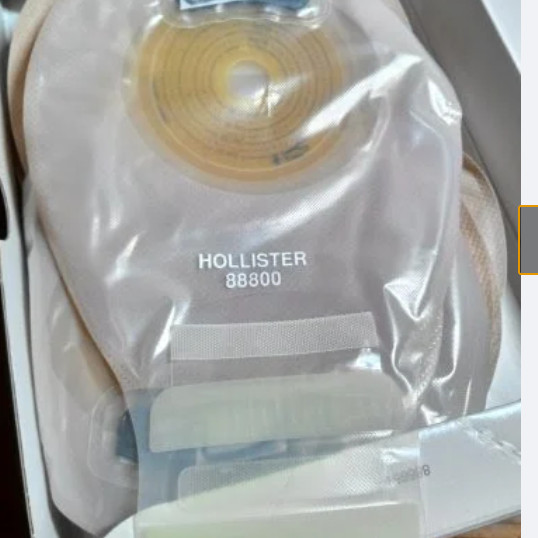 Túi Hậu Môn Nhân Tạo 1 Mảnh Cho Bé Trên 4 Tháng Tuổi Hollister 88800 (Lọc Khí, Khóa Cuốn)
