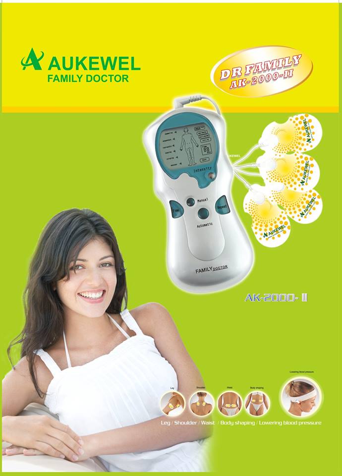 Máy Massage Xung Điện Aukewel AK-2000-II (4 Miếng Dán) - Mã mới: AK2000-IX