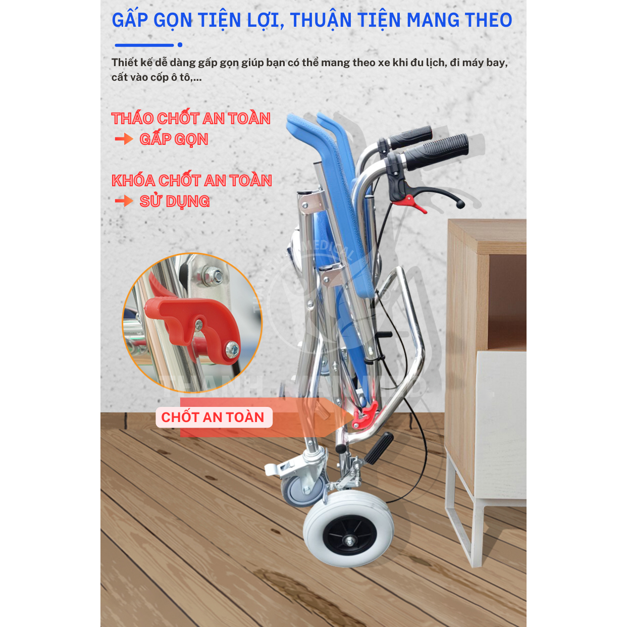 Ghế Bô Vệ Sinh Đa Năng Cao Cấp, Có Thể Gấp Gọn Lucass X-35 (X35)