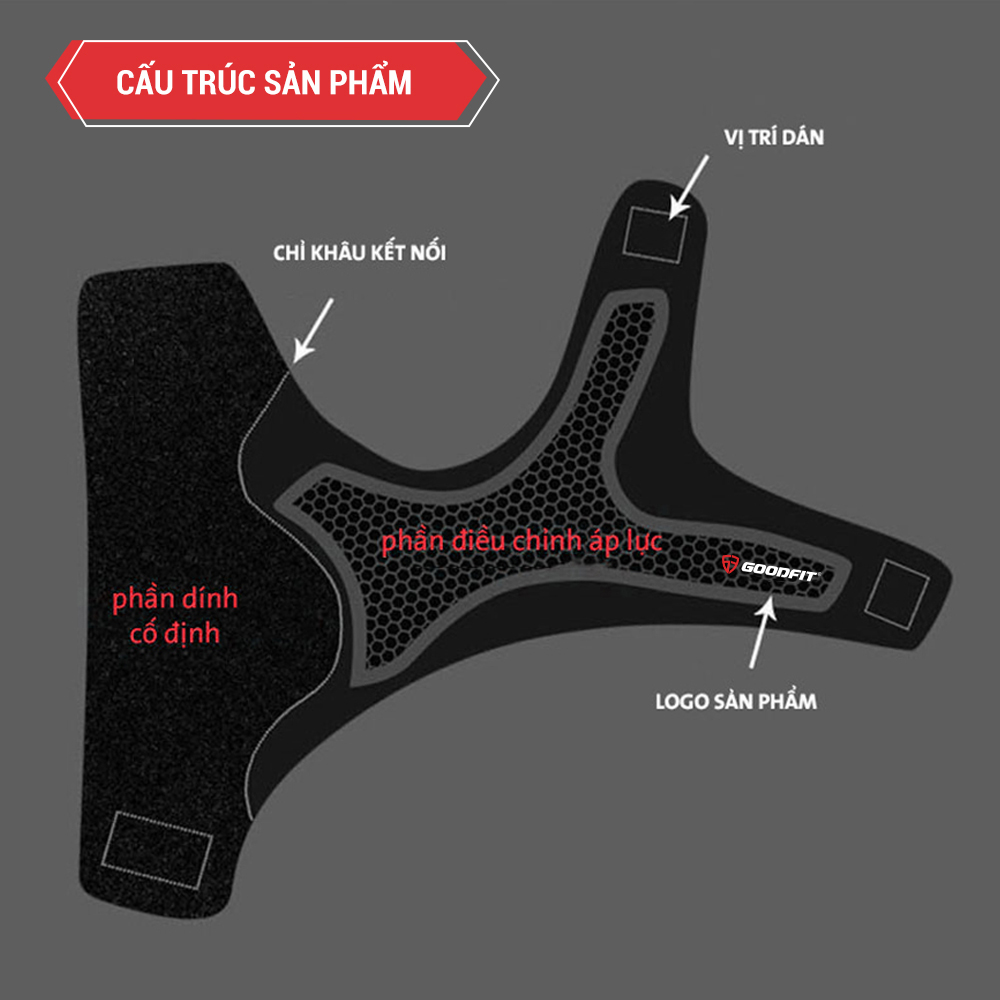 Băng Quấn Cổ Chân Thể Thao GoodFit GF611A