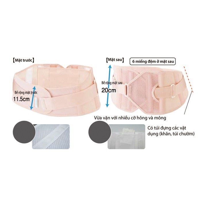 Đai Cột Sống Thắt Lưng BONBONE PRO HARD SLIM (Da)