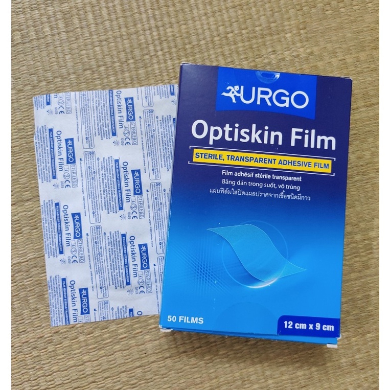 Băng Vô Trùng Trong Suốt Bán Thấm Có Keo Urgo OPTISKIN FILM