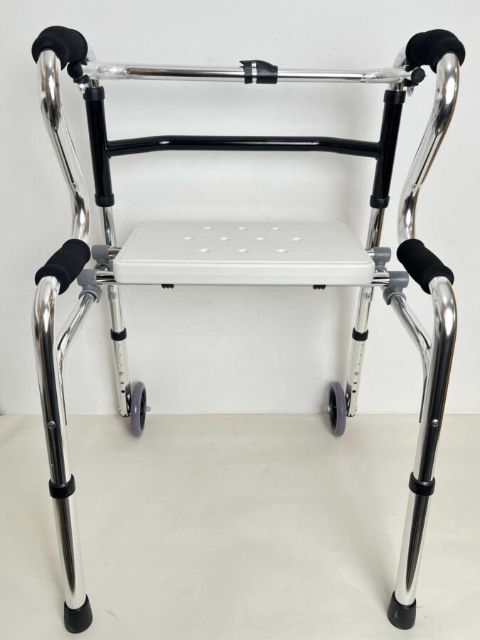 Khung Tập Đi 2 Bánh, 2 Tầng Tỳ Tay, Có Ghế GBM-037