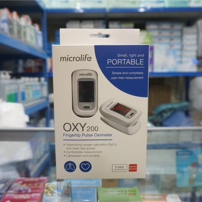Máy Đo Nồng Độ Oxy (SPO2) Microlife OXY200 (OXY 200)
