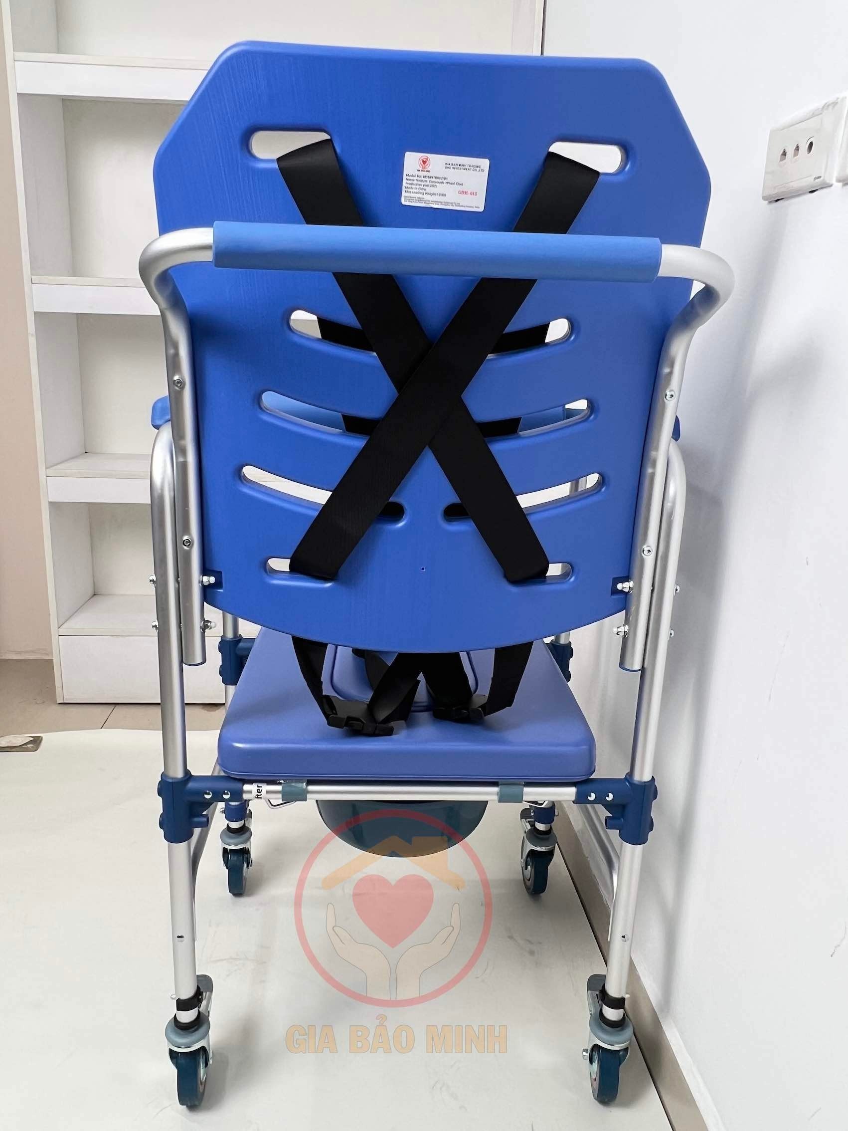 Ghế Bô Cho Người Tai Biến, Bại Não, Già Yếu GBM-015