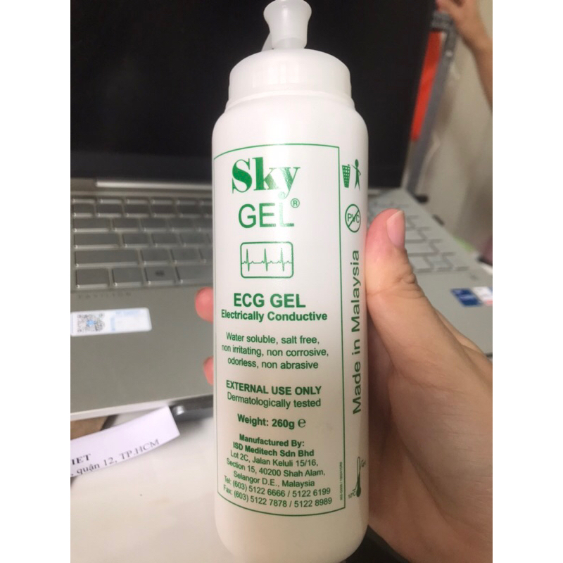 Gel Siêu Âm, Gel Lạnh Triệt Lông SKY (250ml) (Malaysia)
