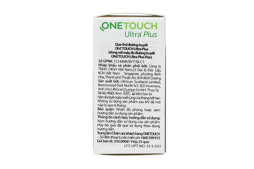 Que Thử Đường Huyết Onetouch Ultra Plus