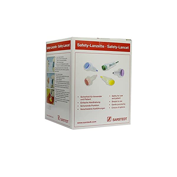 Kim Chích Máu Đầu Ngón Tay Không Đau Sarstedt – Đức