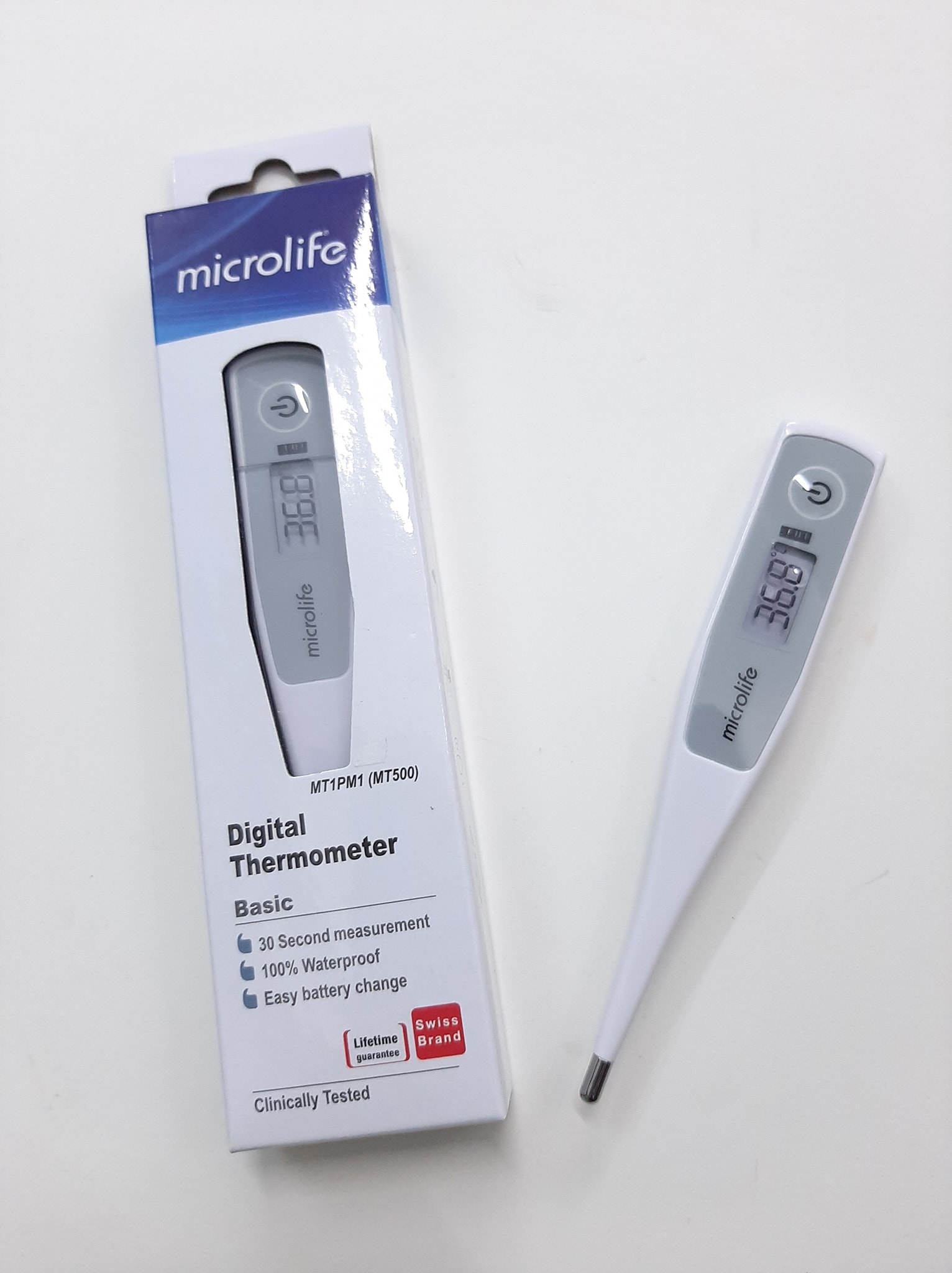 Nhiệt Kế Điện Tử Dạng Bút Microlife MT500 (MT 500)