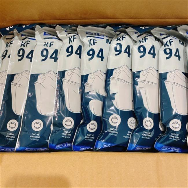 Khẩu Trang 4D Người Lớn KF94 BIOMEQ MASK+ (Gói 10 Cái)