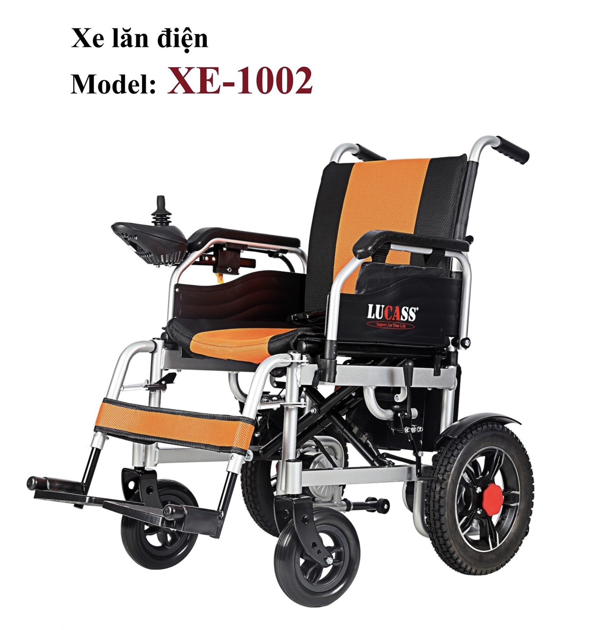 Xe Lăn Điện Bánh Nhỏ Lucass XE-1002