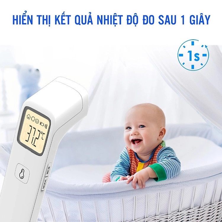 Nhiệt Kế Hồng Ngoại Đo Trán Jumper JPD-FR203 (FR-203)