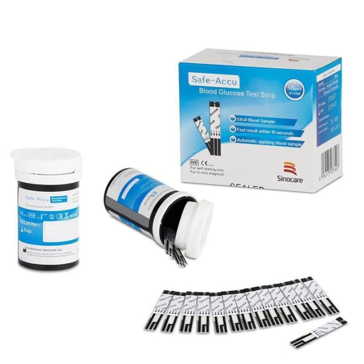 Que Thử Đường Huyết Sinocare Safe Accu