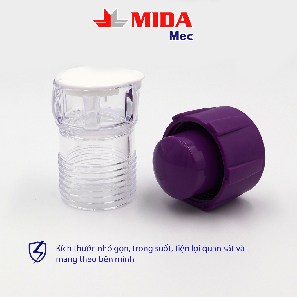 Dụng Cụ Nghiền Cắt Đựng Thuốc MIDAMEC