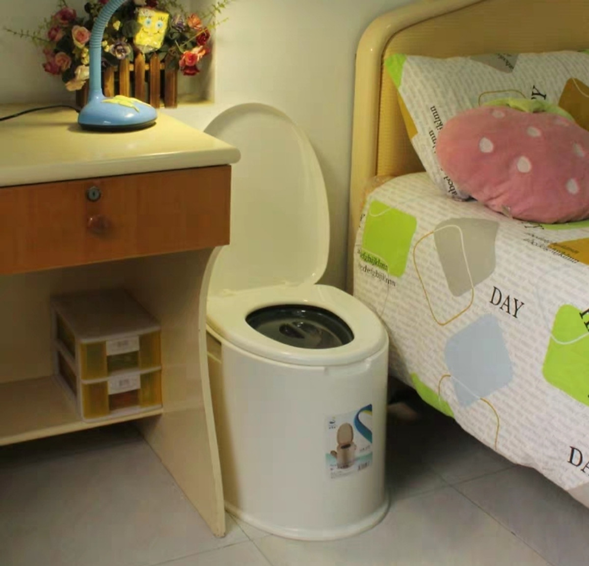 Bô Vệ Sinh, Bồn Cầu Nhựa Di Động Sugali