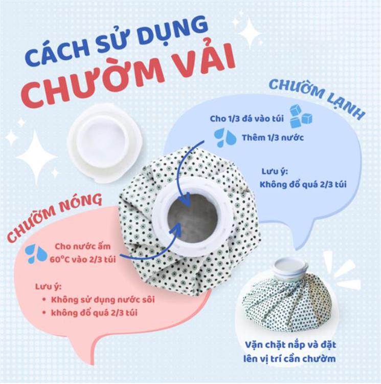 Túi Chườm Nóng Lạnh Vải Greetmed (Hoặc Tương Đương)